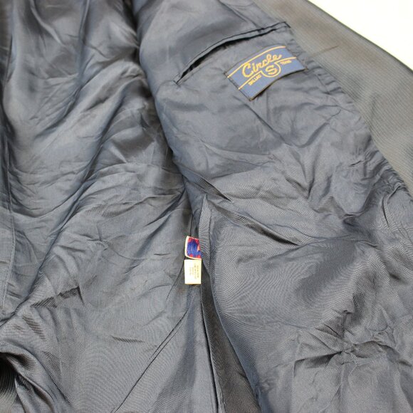 Vintage Circle S Texas Western Boise Two-Button Rodeo Cowboy Blazer Mens 54R - Picture 3 of 12